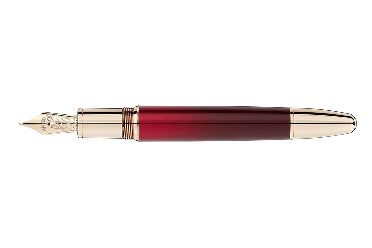 Montblanc Meisterst ck LeGrand Calligraphy Solitaire Burgundy